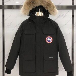 Canada Goose Expedition Black Unisex Hooded Parka